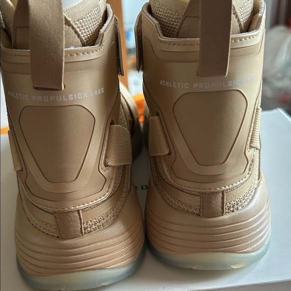 APL Super Future Champagne Uni-Sex High-Top Sneakers with Strap Design - Picture 4 of 6